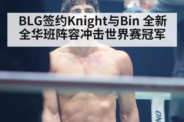 BLG签约Knight与Bin 全新全华班阵容冲击世界赛冠军